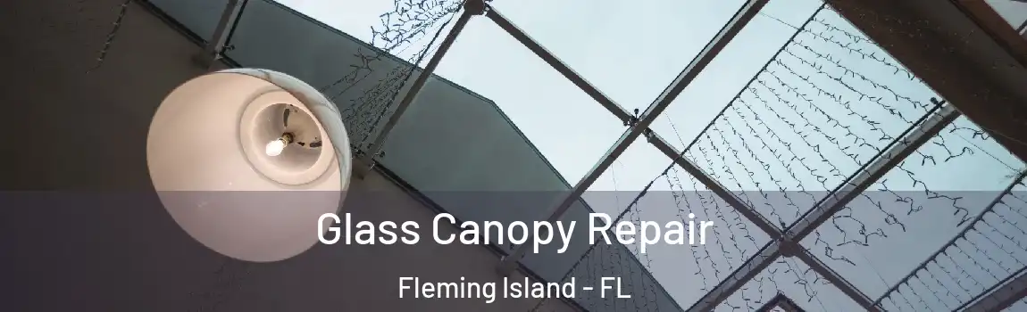  Glass Canopy Repair Fleming Island - FL